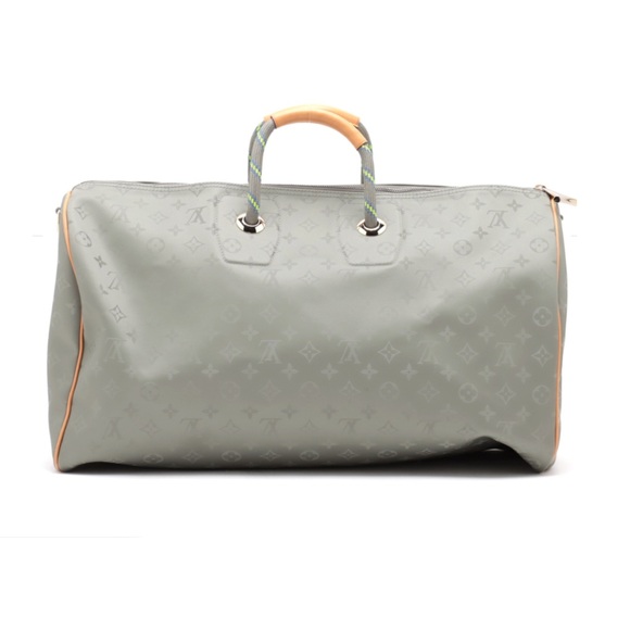 LV TITANIUM KEEPALL BANDOULIERE 50 - Picture 2 of 9